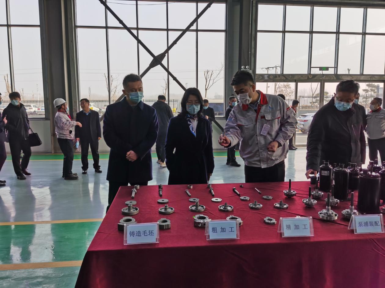 臨汾市委常委、洪洞縣委書記張潞萍一行蒞臨我司調(diào)研指導(dǎo)工作